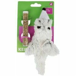kerbl-ermine-with-catnip-cat-toy-17-cm
