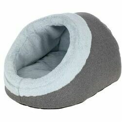 kerbl-jana-cave-grey-pet-bed-45x37x30-cm