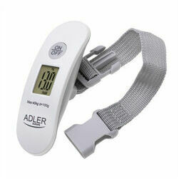 adler-travel-luggage-scale-ad-8189-maximum-weight-capacity-40-kg-accuracy-100-g-white