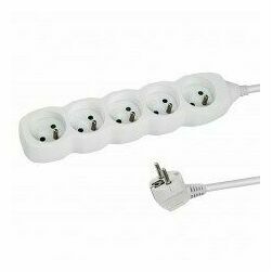 esperanza-elk207w-power-strip-5gn-1-5m-white