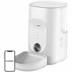 dogness-f16-wifi-5g-4l-smart-food-dispenser-with-plastic-bowl-white