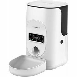 dogness-f17-4l-smart-food-dispenser-with-plastic-bowl-white