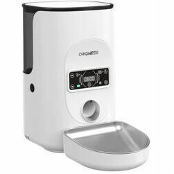 dogness-f17-4l-smart-food-dispenser-with-stainless-steel-bowl-white