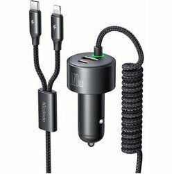 mcdodo-cc-0370-car-charger-usb-c-lightning-120w-retractable-cables