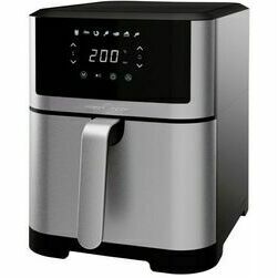 proficook-pc-fr-1269-h-fryer-single-8-l-stand-alone-1800-w-hot-air-fryer-black-stainless-steel