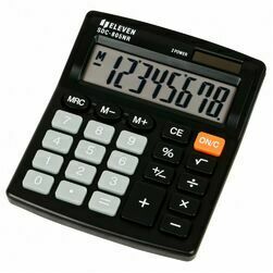 office-calkulator-sdc805nr-black