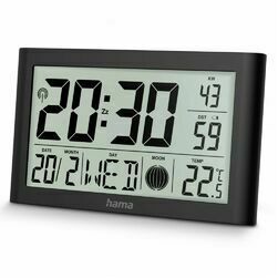 martinique-digital-wall-clock-black