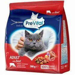 prevital-adult-beef-dry-cat-food-300g