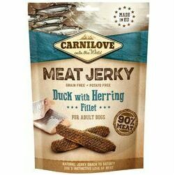carnilove-meat-jerky-duck-with-herring-dog-treat-100g