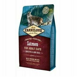 carnilove-cat-sensitive-long-hair-salmon-dry-cat-food-2-kg