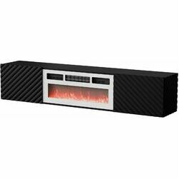 cama-rtv-cabinet-lara-183x35x37-black-matt-white-fireplace